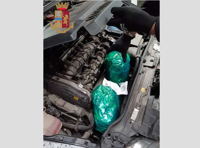 droga motore sequestro polizia